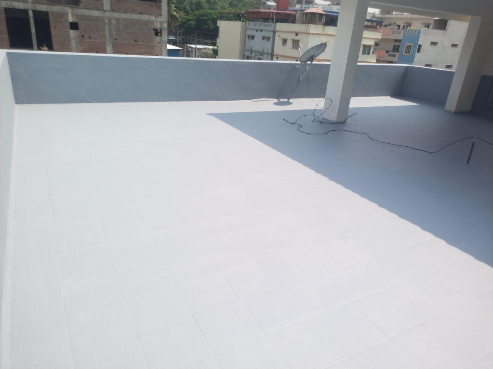 Terrace and Roof Waterproofing — work by Shiva Kumar Water Proofing Services
